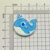 Acessórios de Desenho Animado, Ímãs de Geladeira, Animais Subaquáticos, Presilhas de Cabelo Fofas Feitas à Mão para DIY, Peças Acrílicas de Vida Marinha