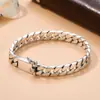 [Personalizado] Pulsera de metal para hombre con cadena Miami Cuban link de alta calidad, a la moda y tendencia, un diseño clásico para ventas transfronterizas