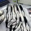 Pantalones Casuales Sueltos de Tinte Tie-Dye Estilo Pintura a Tinta de Cintura Alta Adelgazantes de Verano Delgados de Tela Rectos Pantalones con Protección Solar