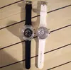 Relógio de pulso luminoso com strass LED, estilo Harajuku, tendência da moda coreana, para homens e mulheres, estudantes, casal, de gelatina, com ponteiro de quartzo