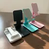 Soporte para Teléfono Móvil de Escritorio Perezoso Soporte Plegable Elevable para Transmisión en Vivo Tablet Soporte Universal Multifuncional