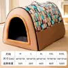 Cama para perro grande transfronteriza de otoño e invierno, cálida y acogedora, adecuada para razas medianas a grandes, con cajones, diseño de sueño profundo, también adecuada para gatos y otras mascotas