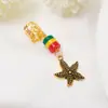 Peluca Trenza Sucia Reggae Colgante Joya Adorno para la Cabeza Decoración de Trenza Anillo de Aluminio Colgante de Diamante Adornos para la Cabeza Accesorios DIY