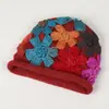 Nuevo Gorro de Ganchillo Hecho a Mano de Color Dopamina para Otoño e Invierno, Gorro Holgado Versátil y Elegante