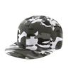Gorra plana de camuflaje, venta al por mayor, gorra de béisbol con luz, gorra de hip-hop para exteriores, gorra de hip-hop con logotipo bordado