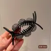 Horquilla para cola de caballo alta, accesorio para el pelo con forma de lazo para mujer, accesorio para el pelo con forma de bola, accesorio para el pelo con forma de tiburón grande de una celebridad de Internet.