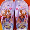 Chinelos para Meninas Chinelos Desenho Animado Meninas Fofos Verão 2024 Lançamento Novo Chinelos Casa Solado Macio Antiderrapante Sapatos para Meninas