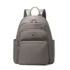 Mochila Simple para Mujer 2026, Gran Capacidad, Tela de Nylon Impermeable, Ligera, Múltiples Bolsillos, Mochila para Viajes y Uso Diario