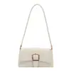 Bolso Cruzado de un Solo Hombro Estilo Europeo y Americano para Mujer, Nuevo Bolso de Hombro Baguette Primavera/Verano 2026, Tendencia de Bolsos de Nicho de Alta Gama para Mujer