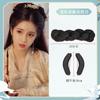 Bolsa de Cabelo Falso Twist Feita de Canção Bolsa de Cabelo Hanfu Antiga Bolsa de Cabelo para Roupas Antigas Bon Styling Almofada para Parte Traseira da Cabeça Estilo de Cabelo Chifres Traje Completo