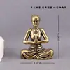 Figura de latón de mano de una mujer hermosa en pose de oración, Adorno de escritorio vintage creativo para oficina, hogar, dormitorio y estudio
