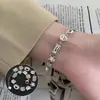 Pulsera Nueva Estilo Coreano para Mujer, Cruz Geométrica Dulce, Pulsera Sencilla, Elegante Estilo Celebridad de Internet, Joyería de Alta Gama