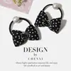Lindo Coletero de Hellokitty, Diadema de Lazo de Perlas a la Moda, Coletero para Cola de Caballo Infantil, Dulce Accesorio para el Cabello