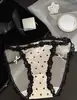 Obsesionada con Allure~ Calzones Sexys de Satén y Encaje para Mujer, Deseo Puro Calados con Abertura Alta Refuerzo de Algodón Puro Calzones para Mujer