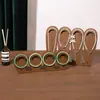 Suporte de madeira para pulseiras Wenwan, expositor de pulseiras, pulseira, joias, suporte para pingentes, suporte de armazenamento criativo, suporte de feira de rua, adereços para transmissão ao vivo