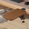 Placa de Extensão para Mesa de Escritório Suporte de Braço para Mesa de Computador de Escritório Suporte sem Furo Suporte para Palma de Mão do Cotovelo do Teclado Artefato de Expansão