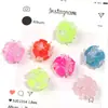 Novo Estilo Contas Redondas de Frutas Resistentes, Contas Soltas Acrílicas Modernas e Simples, Patches em Formato de Coração Transfronteiriços de Alto Valor, Contas Soltas Frescas