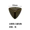 Protetor de Canto de Ferro 40x40mm Ângulo de 90 Graus Canto Protetor Ângulo Reto Caixa de Madeira Caixa de Embalagem Suporte de Canto com Fixação em Três Lados Canto Anti-Colisão de Metal