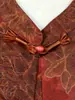Conjunto de otoño para madre, traje de terciopelo dorado, nuevo conjunto de tres piezas estilo chino para mujeres de mediana edad y mayores, chaleco y blusa de manga larga para primavera y otoño