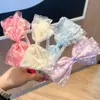 Celebridad de Internet Transfronteriza Niños Hebilla para el Cabello Diadema de Caramelo Diadema Niña Diadema con Lazo Dulce Princesa Accesorios para el Cabello
