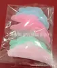 Gaxeta de silicone colorida, aplique de borda de girassol multicolorido, 5 pares de ferramentas auxiliares para permanente de cílios