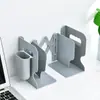 Soporte Retráctil para Libros Estantería Creativa para Estudiantes Pinza para Libros Mesa Simple Plegable Almacenamiento Extensible Soporte Trasero para Libro