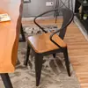 Juego de Mesa y Sillas para Exteriores Patio Balcón Madera Maciza Anticorrosión Mesa y Sillas de Comedor Jardín al Aire Libre Invernadero Mesa de Madera Maciza Anticorrosión
