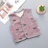 Chaleco para bebé más terciopelo ropa para recién nacido 3 chalecos pequeños para la barriga del bebé 6 meses bebé hombres y mujeres chaleco cálido
