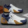 Directo del fabricante: Zapatos casuales para hombre con bloques de color elegantes, cómodos y versátiles, perfectos para el uso diario y para ir al trabajo, una opción moderna y deportiva