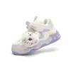 Zapatos infantiles Balabala, zapatillas para niñas, dijes de peluche dulces y lindos con forma de dona, zapatos casuales de otoño e invierno