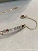 Collar Shangmei de Panal con Círculos Huecos, Chapado en Oro V con Oro Rosa de 18K, Cadena para Clavícula de Mujer, Diseño de Panal, Moda de Alta Gama, Lujo Ligero