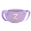 Bolsa de Peito Estilosa e Cool Estilo Coreano para Meninos e Meninas, Design Elegante com Letras Grandes, Bolsa de Cintura de Cor Sólida para Bebês, Novo Modelo 2026, Bolsa Infantil Transfronteiriça