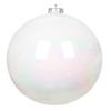 Nueva bola navideña mágica blanca colorida de 3 cm a 30 cm, adorno para árbol de Navidad, adorno para vestido festivo, bola brillante colgante