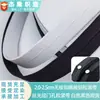 Cinturilla elástica perforada para pantalones de maternidad, ancha y plana, alta elasticidad, accesorio de prenda para ajustar y expansión de alta elasticidad