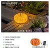 Lámpara de calabaza para exteriores impermeable patio jardín villa terraza portátil ambiente Halloween lámparas solares para césped