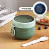 Aço Inoxidável 304 Grande Capacidade Tampa Colher Xícara de Café da Manhã Térmica Xícara de Aveia Xícara de Leite Estudante Trabalhador de Escritório Mingau Estilo Ins