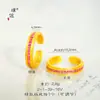 Mismo Estilo que el Anillo Chapado en Oro Rosa con Diamantes y una Fila de Diamantes de la Tienda Dorada Puzuo, Diseño Abierto, Realza el Cutis, Sencillo y Elegante, Anillo Abierto para Dedo Índice para Mujer