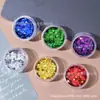 1g Mezcla Cielo Estrellado Brillante Láser Lentejuela Glitter Hexagonal Parche Relleno de Pegamento DIY