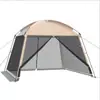 Toldo Grande para Tienda de Campaña Exterior Red para Sombrear Tienda Portátil a Prueba de Mosquitos Gazebo para Playa y Camping