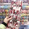Nuevo Lindo Gato Kt Lazo Rojo Dibujo Animado Pinza para el Cabello Infantil Accesorio para el Cabello al por Mayor para Niñas Horquilla Estilo Año Nuevo Chino