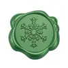 Adesivo de carimbo de cera de vedação verde pinho Série de Natal adesivo de selo para decoração de envelope convite garrafa de vinho presente