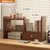 Estante de Mesa Porta-Objetos Estação de Trabalho Prateleira de Mesa para Armazenamento Quarto de Estudante Canto de Mesa Estante de Livros Armário de Mesa para Armazenamento