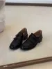 Mocasines de suela gruesa con velcro para mujer, Zapatos de tacón grueso para commuting, Zapatos de una sola pieza sin cordones, Estilo británico, Zapatos pequeños de cuero para mujer