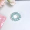 Dulce Niña Color Caramelo Cuerda para el Cabello Color Degradado Anillo para el Cabello Tipo Línea Telefónica Cuerda para el Cabello para Mujer Banda para el Cabello sin Marcas Adorno para el Cabello