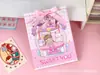 Jardín de Estrellas Bolsa de Regalo Blanca Engrosada con Relieve Papel de Regalo de Cumpleaños Bolsa de Papel Alto Valor de Color Caricatura Bolso
