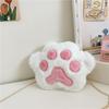 Bolso de felpa para niños de moda 2024 nuevo creativo lindo pata de oso bolso diagonal niñas simple cadena bolso de hombro
