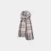 Nova Coleção de Lenços Xadrez Estilo Coreano do Fabricante para Mulheres, Atmosfera de Inverno, Quente, Versátil, Fofo, Cachecol para Pescoço Estilo Faculdade, Transfronteiriço