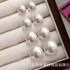 Pan al Vapor Perla Shijia Ao Resaltado Blanco Cuentas de Pan Cuentas Planas Cuentas Sueltas Pendientes Joyería Hecha a Mano DIY Accesorios Venta al por Mayor