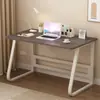 Mesa de computador, mesa de escritório, mesa para home office, mesa de quarto, mesa de estudo para estudantes, estação de trabalho retangular simples e moderna