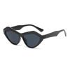 Gafas de Sol de Moda Transfronterizas Europeas y Americanas Irregulares Versátiles Retro Modernas Parasol Anti-UV para Mujeres con Personalidad